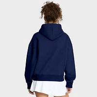 Sweat à capuche pour femme Fanatics Navy New England Patriots Eligible Receiver Legacy