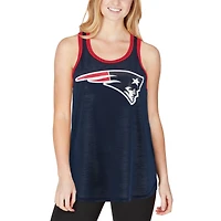 Women's G-III 4Her by Carl Banks Navy New England Patriots Tater Tank Top