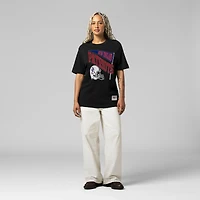 T-shirt noir Mitchell & Ness pour femme