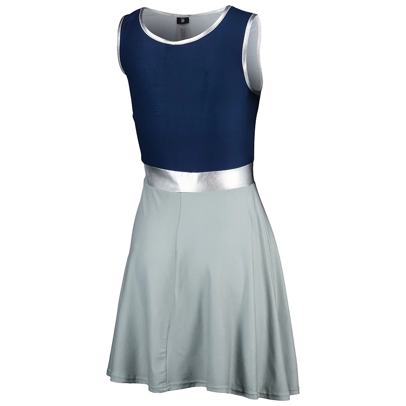 Ensemble de robe jour match des Patriots la Nouvelle-Angleterre bleu marine/gris pour femme