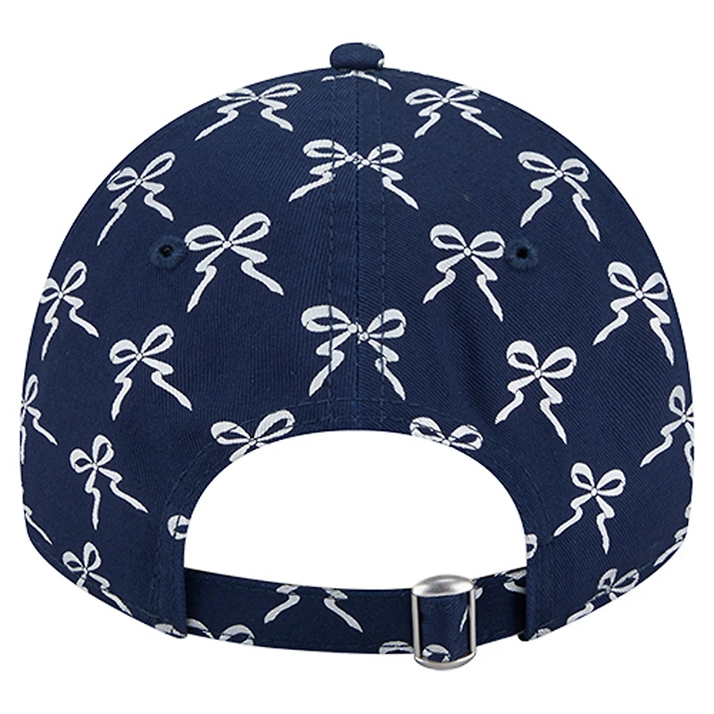 Women's New Era Navy New England Patriots Ribbon 9TWENTY Adjustable Hat