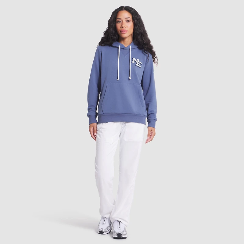 Women's Nike  Storm Blue New England Patriots 2025 Rivalries Collection Sideline Dri-FIT Hoodie