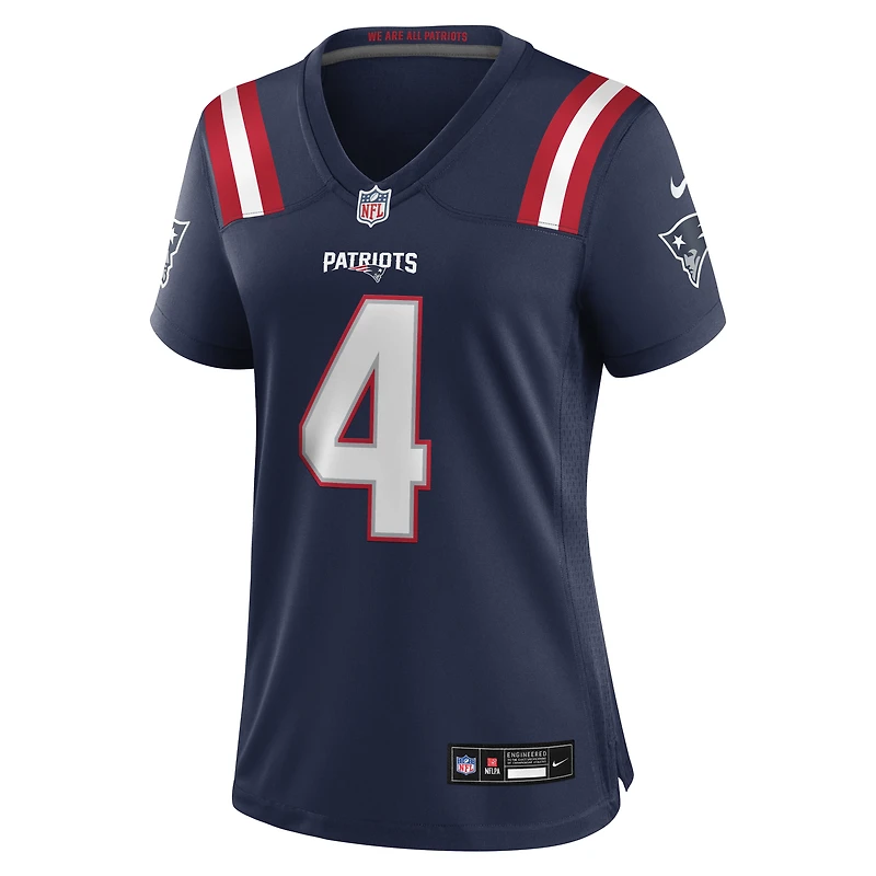Women's Nike Adam Vinatieri Navy New England Patriots Team Retired Game Jersey