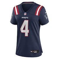 Women's Nike Adam Vinatieri Navy New England Patriots Team Retired Game Jersey
