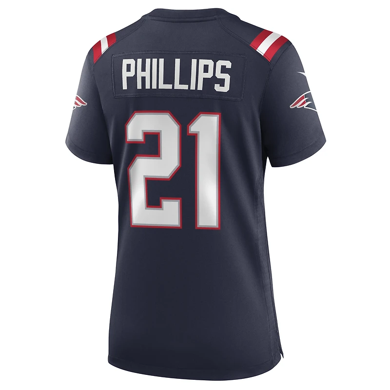 Women's Nike Adrian Phillips Navy New England Patriots Game Jersey
