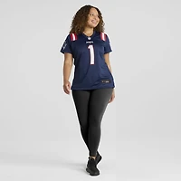 Women's Nike A.J. Brown Navy New England Patriots Game Jersey