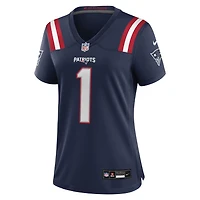 Women's Nike A.J. Brown Navy New England Patriots Game Jersey