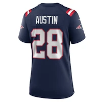 Women's Nike Alex Austin Navy New England Patriots Game Jersey