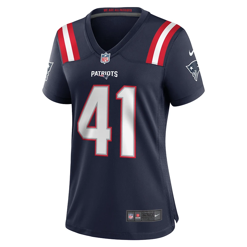 Women's Nike Brenden Schooler Navy New England Patriots Game Jersey