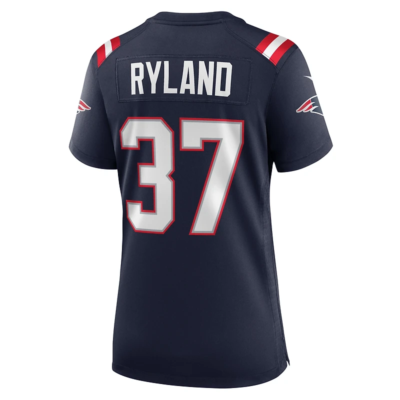 Women's Nike Chad Ryland Navy New England Patriots Game Jersey
