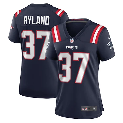 Women's Nike Chad Ryland Navy New England Patriots Game Jersey