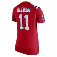 Women's Nike Drew Bledsoe Red New England Patriots Retired Game Jersey