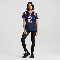 Maillot de match Nike Harold Landry bleu marine des New England Patriots pour femme