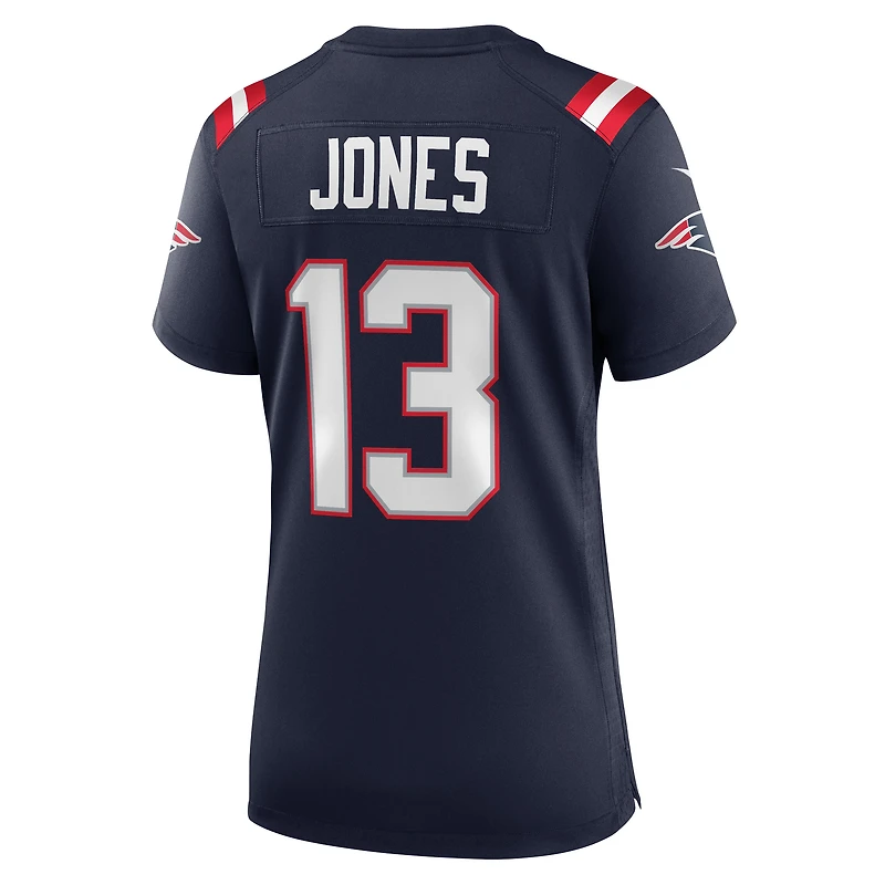 Women's Nike Jack Jones Navy New England Patriots Game Jersey