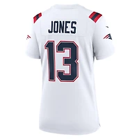 Women's Nike Jack Jones White New England Patriots Game Player Jersey