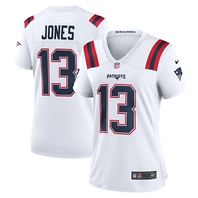 Women's Nike Jack Jones White New England Patriots Game Player Jersey