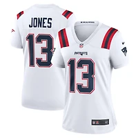 Women's Nike Jack Jones White New England Patriots Game Player Jersey