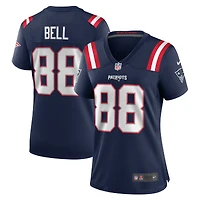 Women's Nike Jaheim Bell Navy New England Patriots Game Jersey