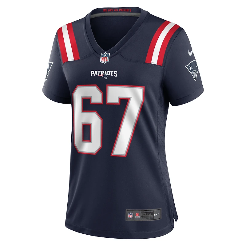Women's Nike Jake Andrews Navy New England Patriots Game Jersey