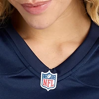 Maillot Nike Julian Ashby bleu marine pour femme des New England Patriots
