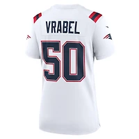 Women's Nike Mike Vrabel White New England Patriots Retired Player Game Jersey