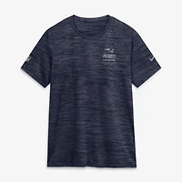 Women's Nike Navy New England Patriots Sideline Velocity Dri-FIT T-Shirt