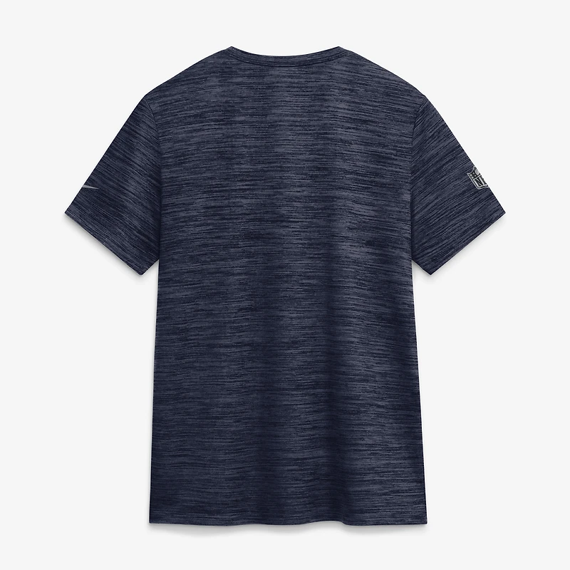 Women's Nike Navy New England Patriots Sideline Velocity Dri-FIT T-Shirt