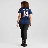 Maillot Nike Robert Spillane bleu marine pour femme des New England Patriots
