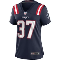 Maillot de joueur retraité Nike Rodney Harrison pour femme, bleu marine, New England Patriots Game