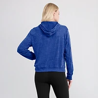 Women's Nike Royal New England Patriots Lightweight Rewind Vintage Pullover Hoodie
