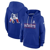 Sweat à capuche Nike Royal New England Patriots Sideline Standard Issue Alternate Dri-FIT pour femme