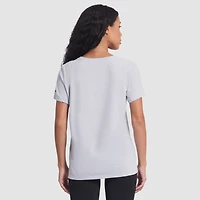 T-shirt Nike Silver New England Patriots 2025 Rivalries Collection Slub Dri-FIT pour femme