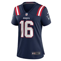 Women's Nike Sione Takitaki Navy New England Patriots Game Jersey