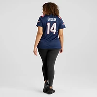 Women's Nike Steve Grogan Navy New England Patriots Game Retired Player Jersey