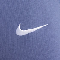 Sweat à capuche Nike Storm Blue pour femme, collection Rivalités 2025 des New England Patriots, édition Standard, Sideline Dri-FIT