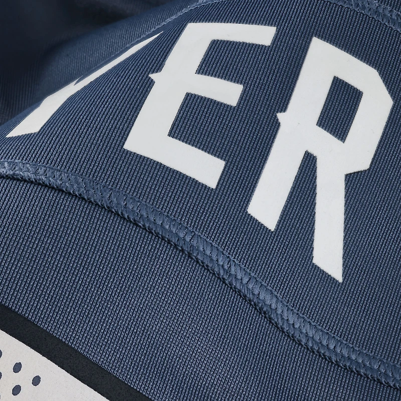 Women's Nike TreVeyon Henderson Storm Blue New England Patriots 2025 Rivalries Collection Game Jersey