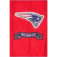 Women's Pro Standard  Red New England Patriots Prep V-Neck Pullover Sweater
