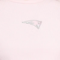 Women's Starter Pastel Pink New England Patriots Travel Pastels Cropped Tank