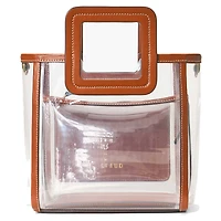 Mini sac Shirley transparent STAUD New England Patriots pour femme