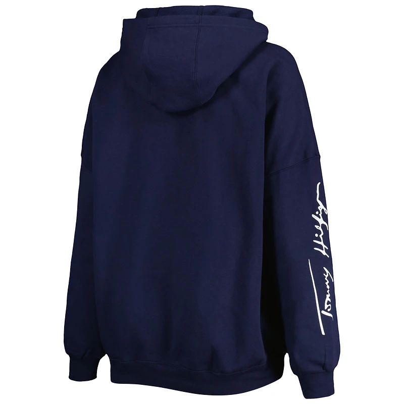 Sweat à capuche Tommy Hilfiger New England Patriots Becca pour femme, bleu marine