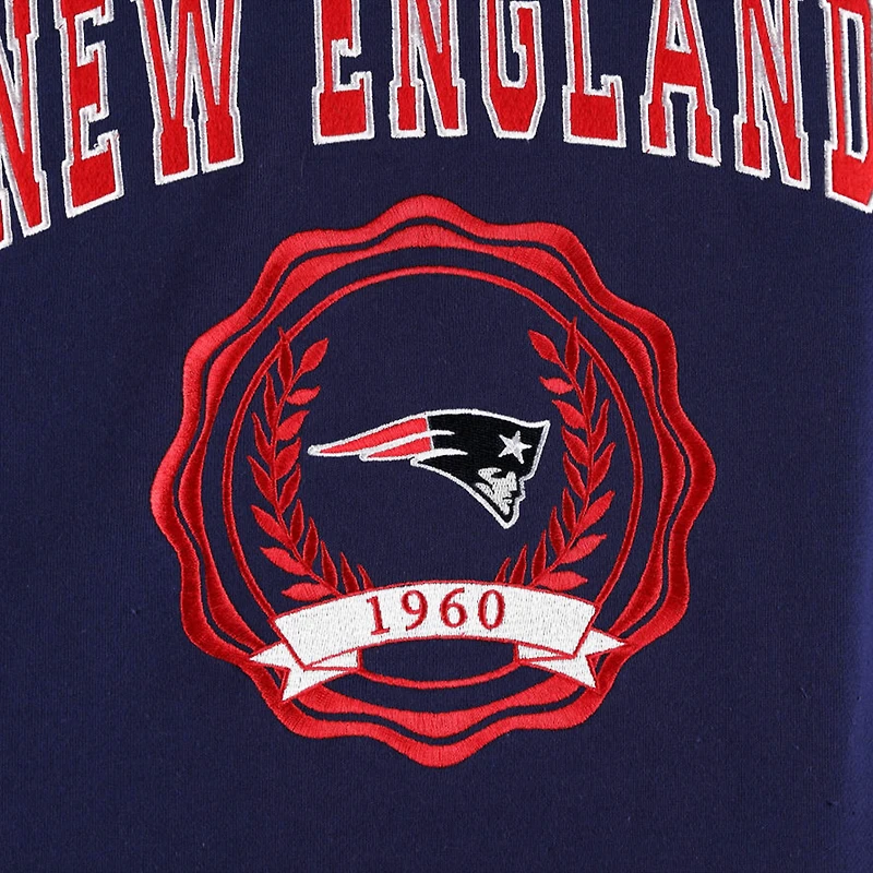 Sweat à capuche Tommy Hilfiger New England Patriots Becca pour femme, bleu marine