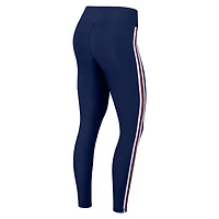 Women's WEAR by Erin Andrews Navy New England Patriots Color Block Leggings