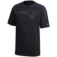 T-shirt noir ton sur des New England Patriots, champion de jeunesse