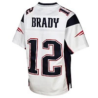 Youth Mitchell & Ness Tom Brady White New England Patriots 2000 Legacy Replica Jersey