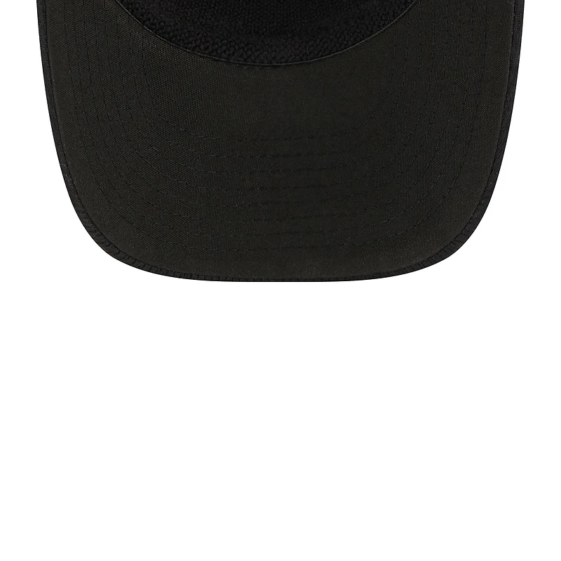 Youth New Era Black New England Patriots Main B-Dub 9FORTY Adjustable Hat