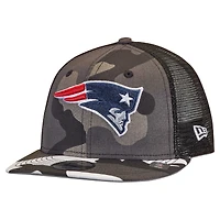 Youth New Era Camo/Black New England Patriots Trucker 9FIFTY Snapback Hat