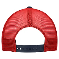 Casquette ajustable New Era New England Patriots Streak 9FORTY A-Frame blanche/bleu marine pour jeune