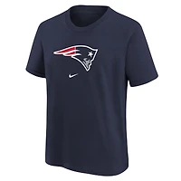 Youth Nike Navy New England Patriots Logo T-Shirt
