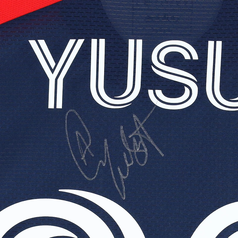 Alhassan Yusuf New England Revolution Autographed Match-Used #80 Navy adidas Jersey from the 2024 MLS Season - Size M