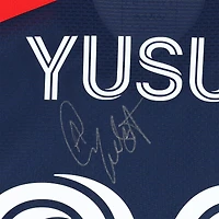 Alhassan Yusuf New England Revolution Autographed Match-Used #80 Navy adidas Jersey from the 2024 MLS Season - Size M
